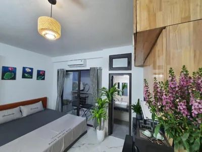 Camera Matrimoniale con Bagno Privato — Cygnus Homestay Ha Noi 89